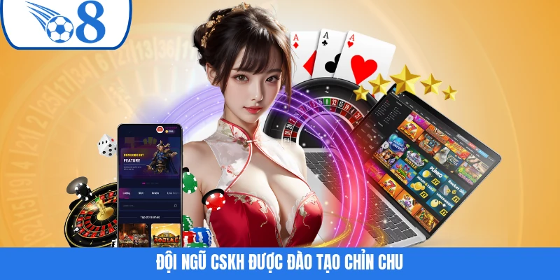 Đội ngũ CSKH được đào tạo chỉn chu